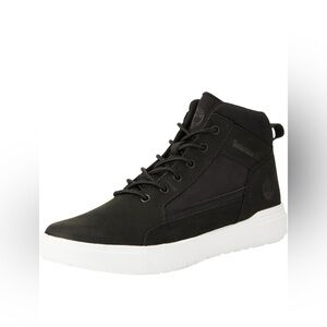 Men’s Timberland Allston Mid Lace Up Sneaker Size 8.5 Black New in Box